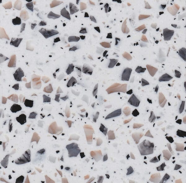 staron solid surface terrazzo venezia colour sample swatch