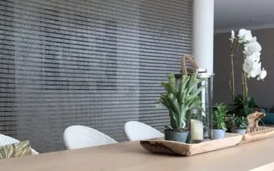 Creating privacy with soft-to-touch texture