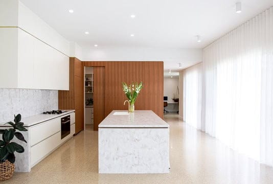 A Durable and Stylish Family Kitchen